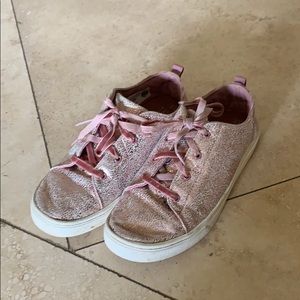 Toms sparkle size 3 women shoes pink